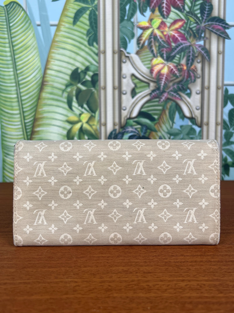 Louis Vuitton monogram Sarah long bifold wallet