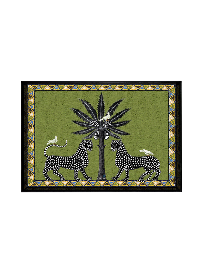 Ortigia Tray green Medium