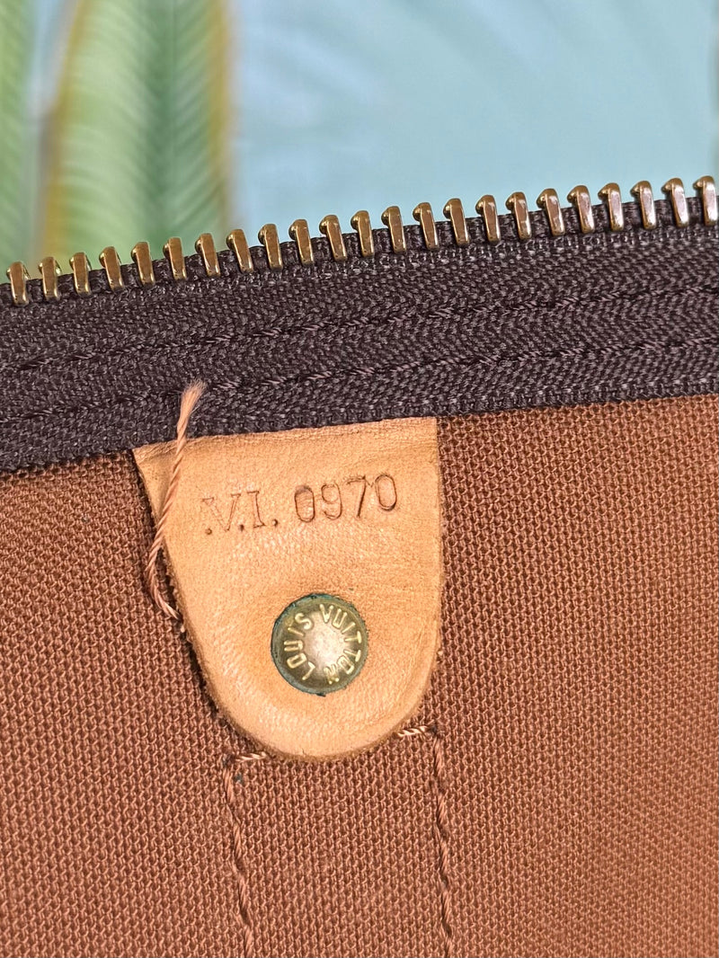 Louis Vuitton Keepall 60, monogram canvas
