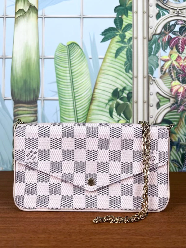 Louis Vuitton Pochette Félicie damier azur