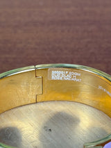 Hermès Clic Clac H Bracelet rose nacarat/gold