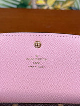 Louis Vuitton Monogram Canvas Emilie Wallet rose pudre