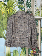 Chanel tweed blazer multicolor 2008 spring collection