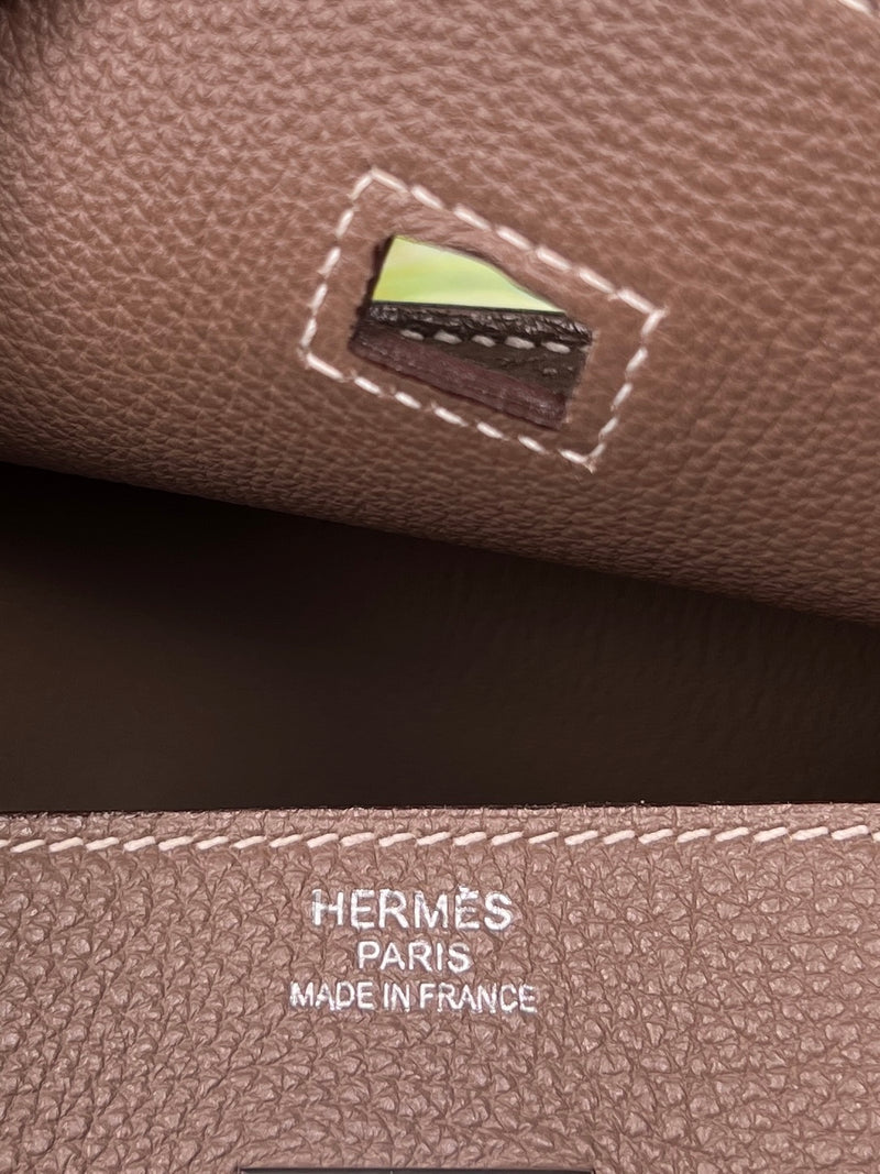 Hermés 40 Etoupe Togo Birkin