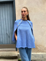 Stenströms wool cape blue