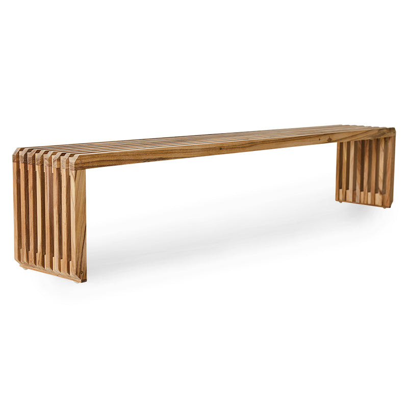 Slatted bench teak XL