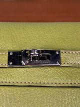 Hermés Kelly wallet Vert Anis Chèvre Mysore