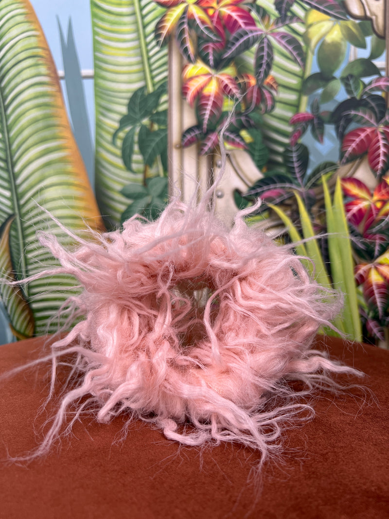 Pink Feather wreath mini