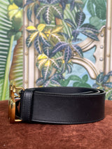 Gucci GG belt black