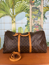 Louis Vuitton Keepall 60, monogram canvas