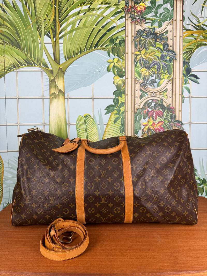 Louis Vuitton Keepall 60, monogram canvas