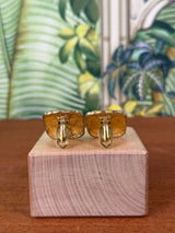 Givenchy gold clip earrings