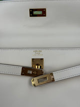 Hermès Kelly 25 retourne Nata, swift, gold hardware