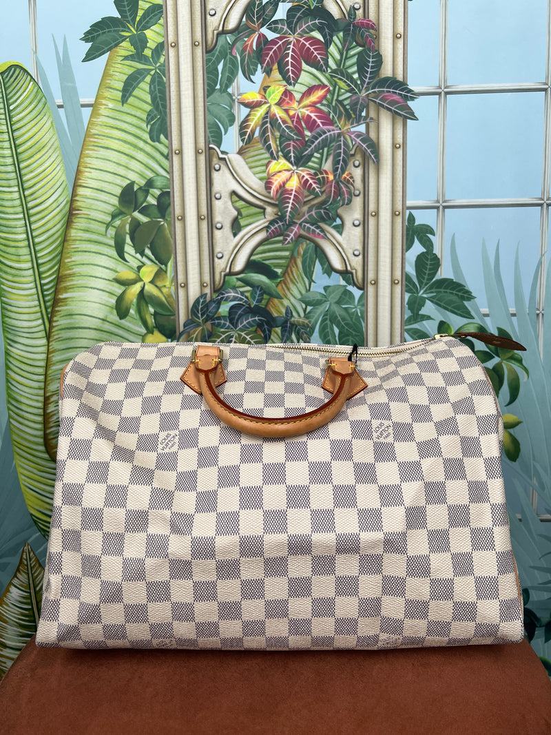 Louis Vuitton speedy 35 damier azur