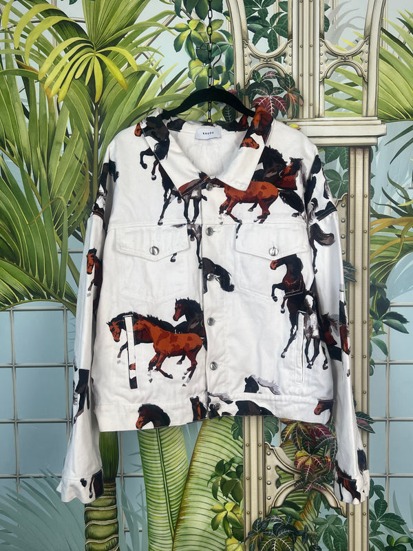 Rhude jacket horses