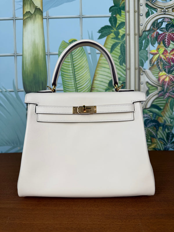 Hermès Kelly 25 retourne Nata, swift, gold hardware
