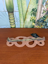 Roberto Cavalli Cintura snake specchio las pit belt