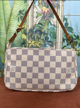 Louis Vuitton pochette accessories damier azur