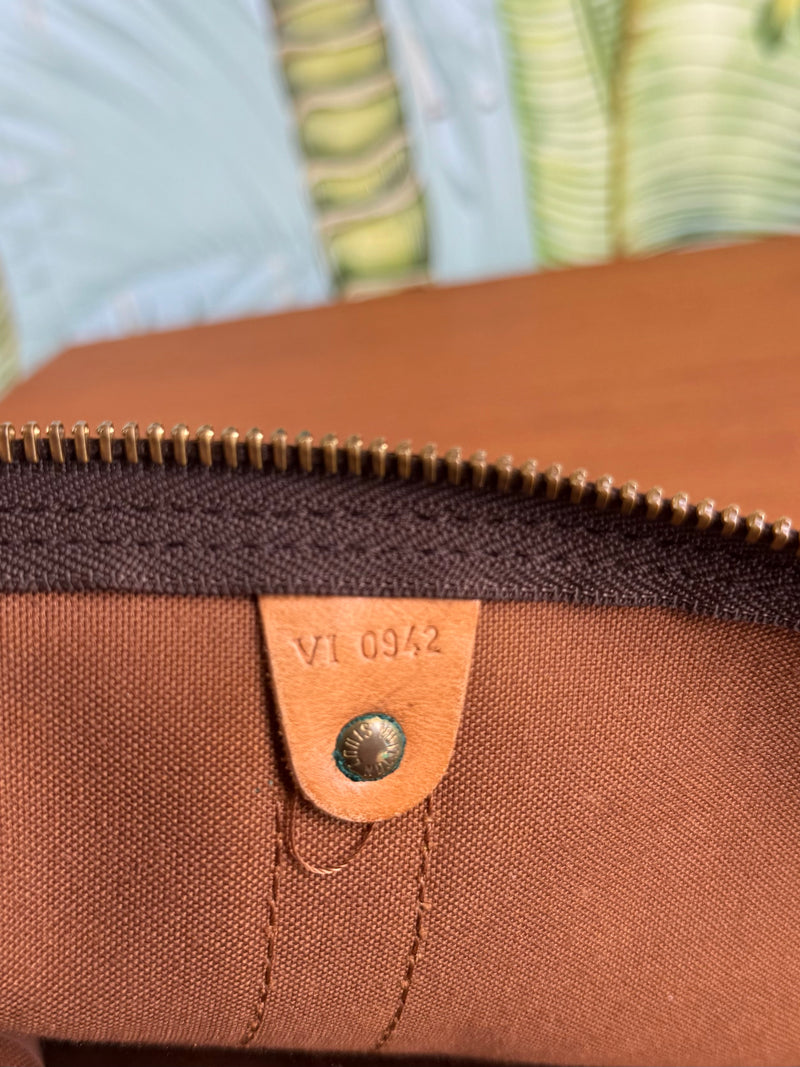 Louis Vuitton Keepall 50, monogram canvas