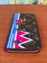 Louis Vuitton limited edition 2018´s christmas animation zippy wallet