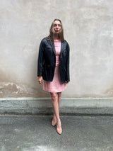 Gucci leather jacket black