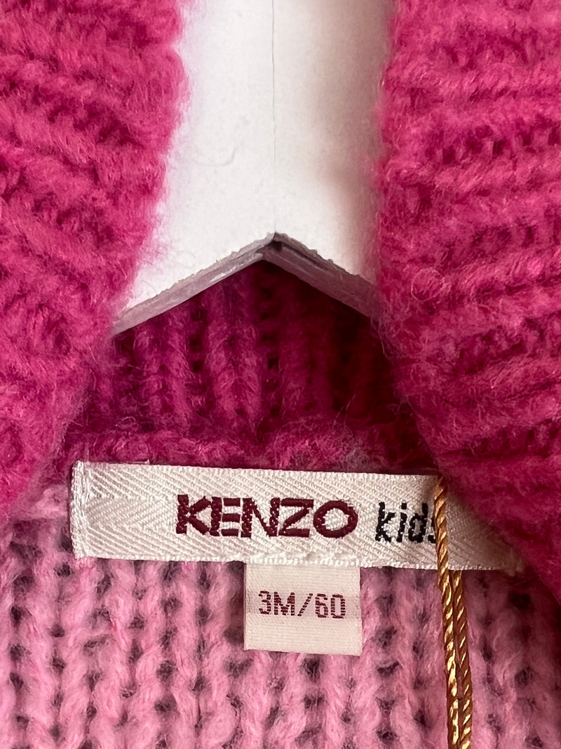 Kenzo cardigan pink  Size 3 Months