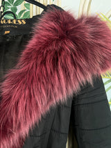 Amoress jacket with fur