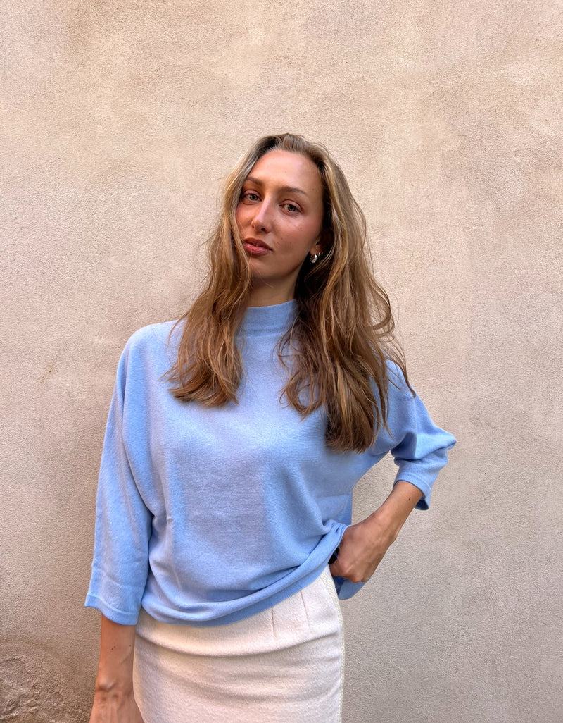 8 Design Julia cashmere sweater  light blue