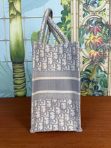 Christian Dior book tote grey medium