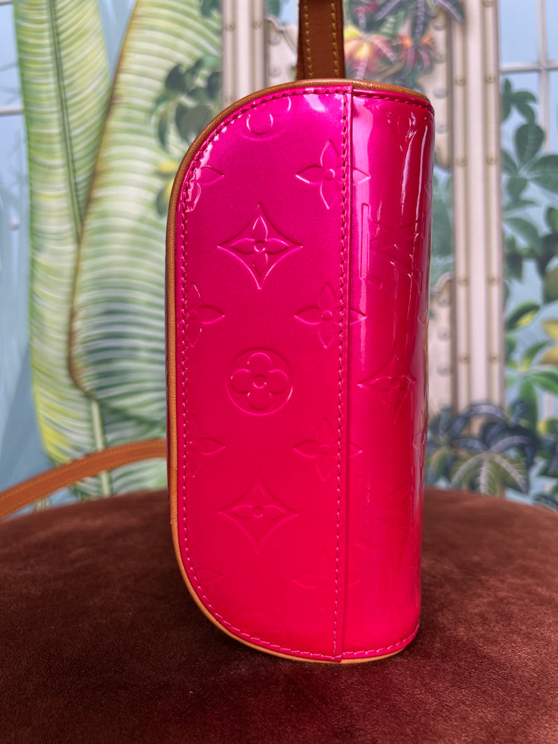 Louis Vuitton Vernis Sullivan vertical pink