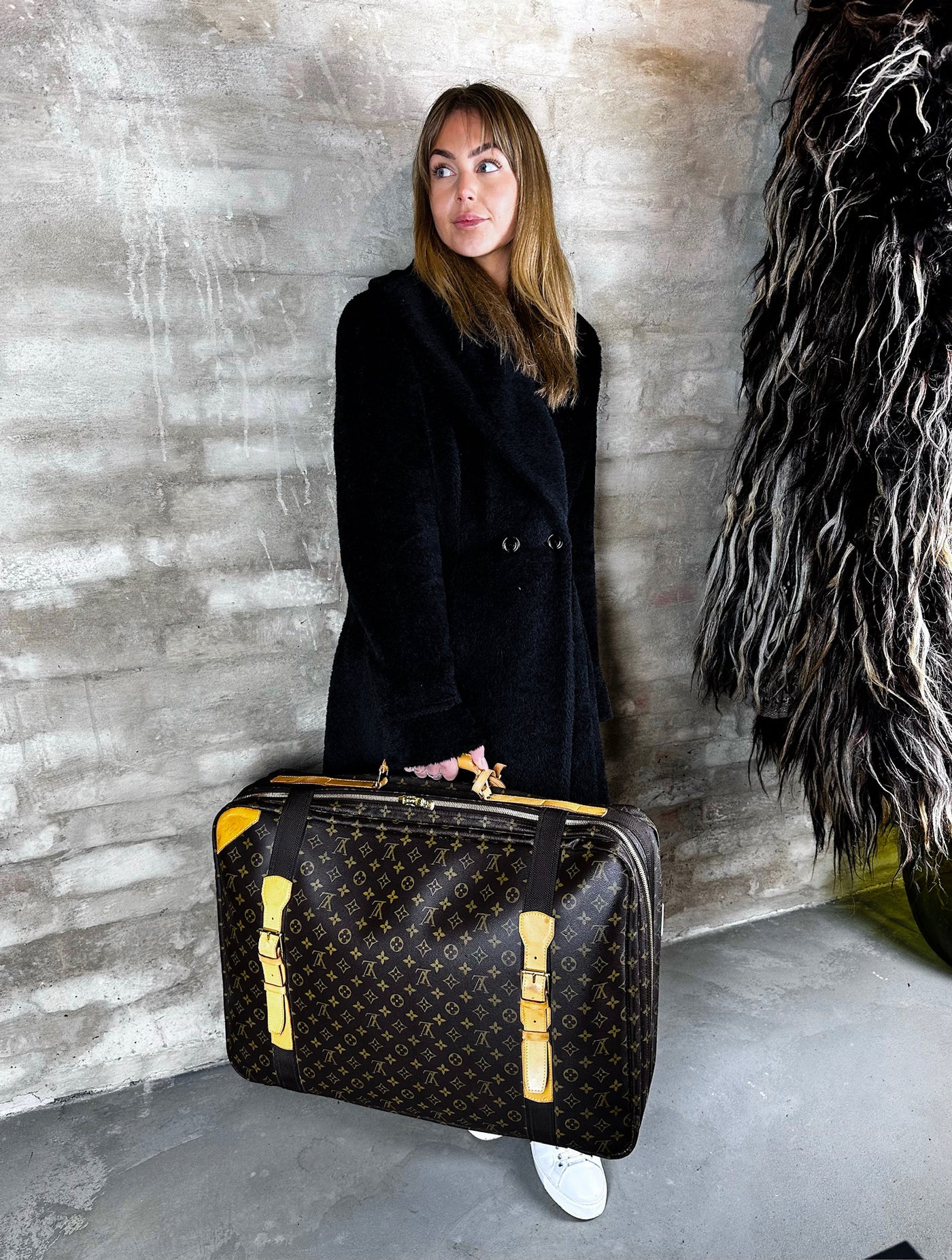 Louis Vuitton Satellite canvas monogram suitcase 65 – A Piece Lux