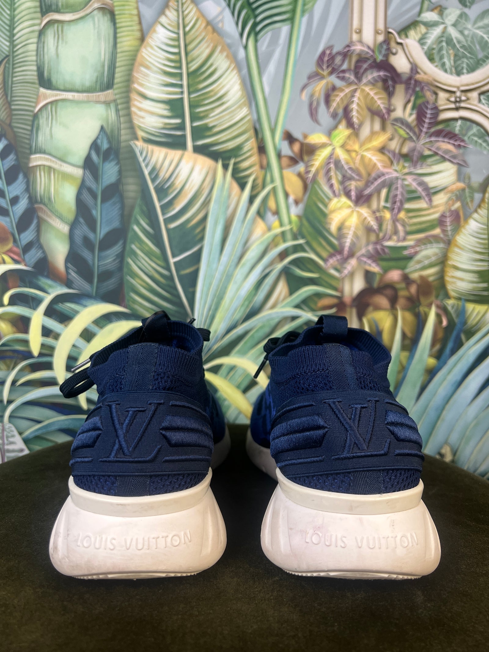 Louis Vuitton knit fabric fastlane sneakers – A Piece Lux Louis Vuitton knit fabric fastlane sneakers – A Piece Lux