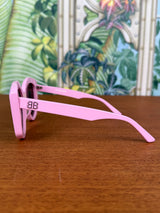 Balenciaga oversized Sunglasses pink