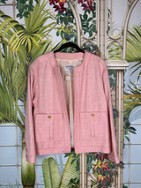 Chanel pink tweed set