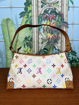 Louis Vuitton monogram multicolor white Eliza bag