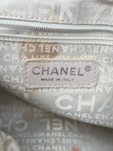 Chanel bucket bag wild stitch coral bag