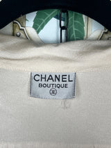 Chanel vintage silk blouse