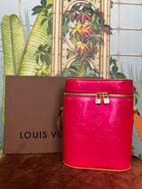 Louis Vuitton Vernis Sullivan vertical pink