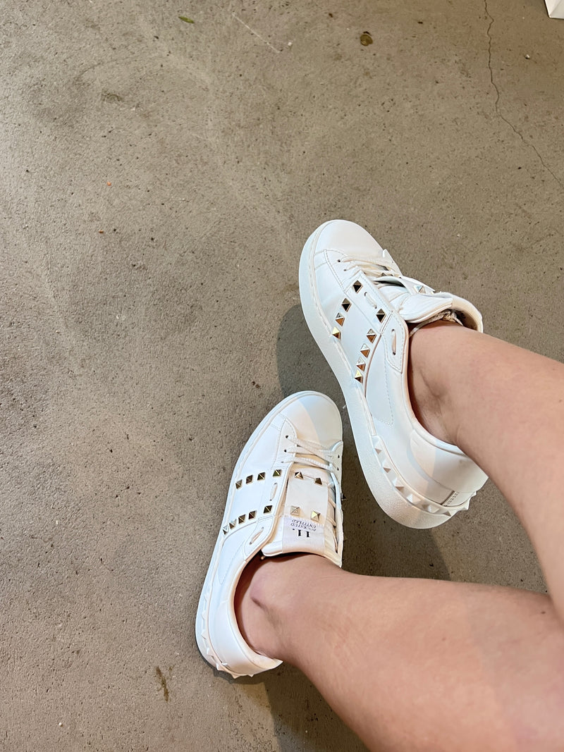 Valentino Garavani rock stud sneakers – A Piece Lux