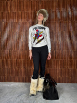 Saint barth white wool sweater Donald Duck