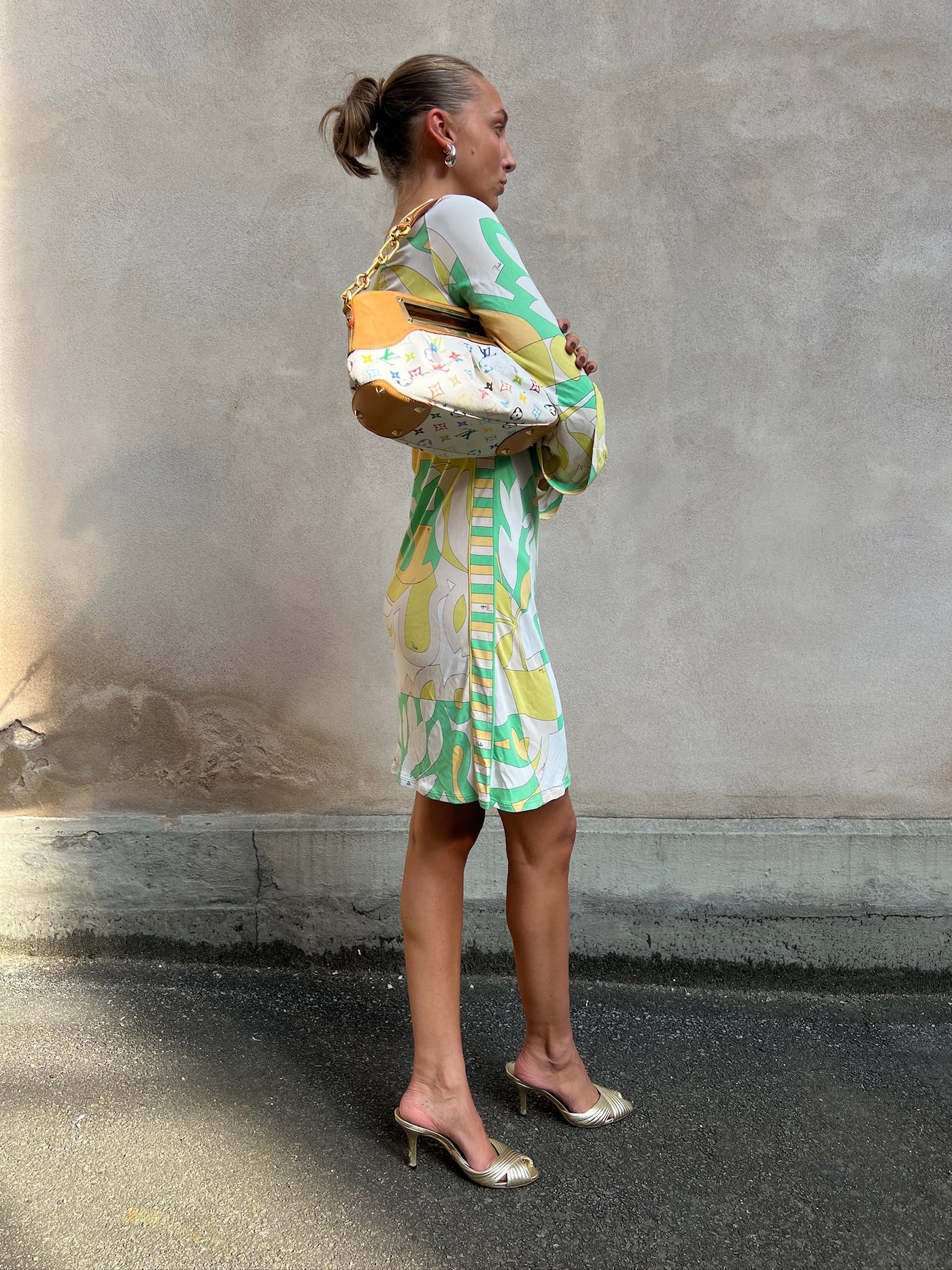 green emilio pucci dress Green, Yellow – A Piece Lux Silk Satin Colors:Rosewood 870 Mens Dress Shoes in New York swatch:soft-blue