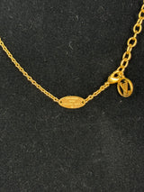 Louis Vuitton collier essential v pearl necklace