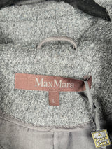 MaxMara coat grey with fur