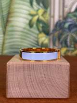 Hermès Clic H Bracelet light blue/gold