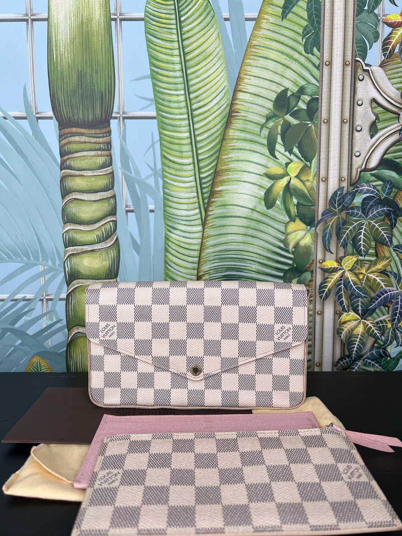 Louis Vuitton Pochette Félicie damier azur