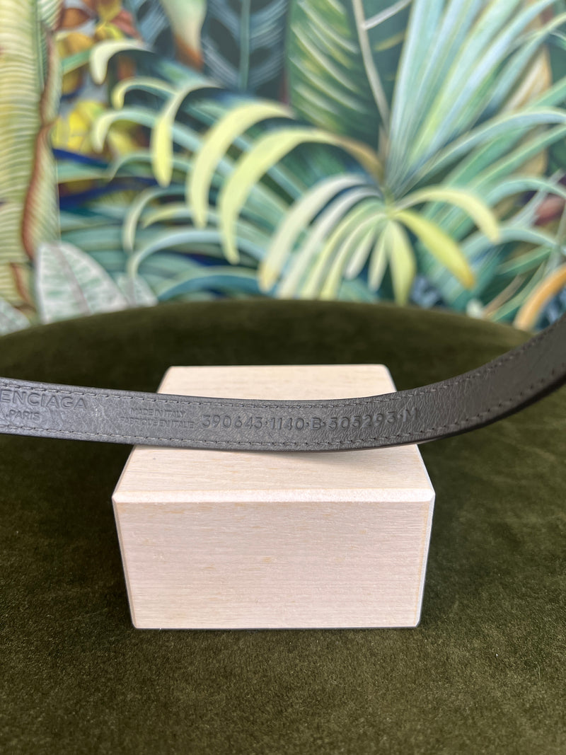 Balenciaga leather bracelet grey – A Piece Lux