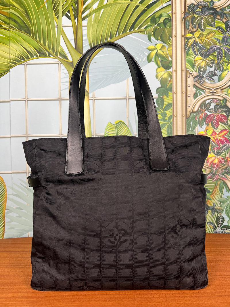 Chanel Travel line tote black