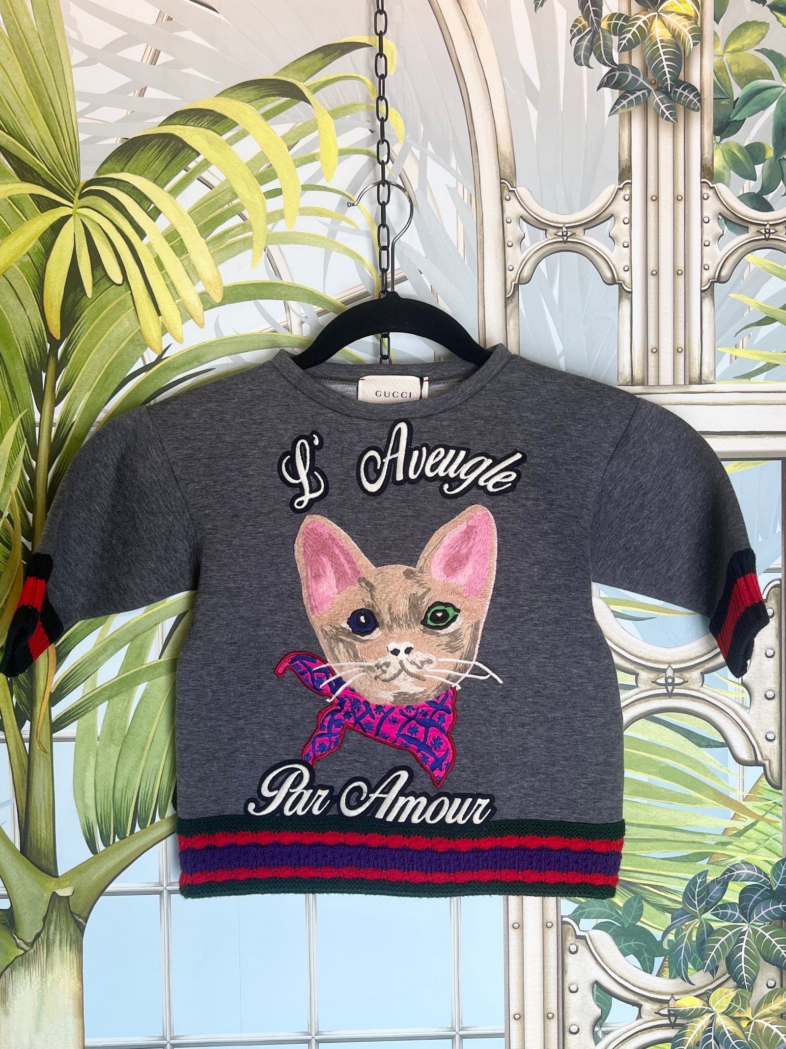 Gucci sweater for cats best sale