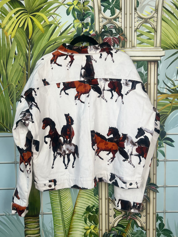 Rhude jacket horses