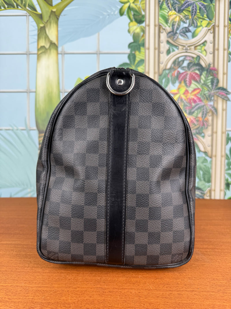 Louis Vuitton Keepall 45, Damier Graphite